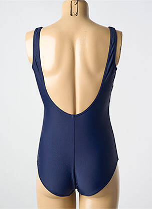 Costum de baie dintr-o singură piesă imprimeu fantezie top sutien modelat albastru TAMOURÉ femeie