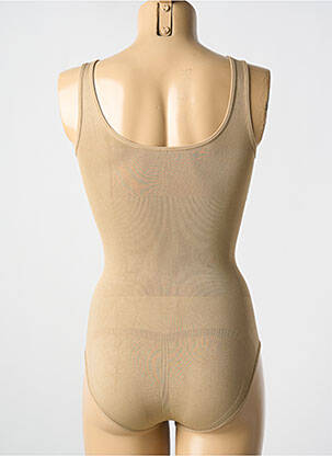 Body de lenjerie elasticitate culoare piersică ROSA JUNIO femeie
