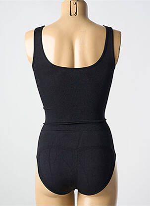 Body de lenjerie elasticitate negru ROSA JUNIO femeie