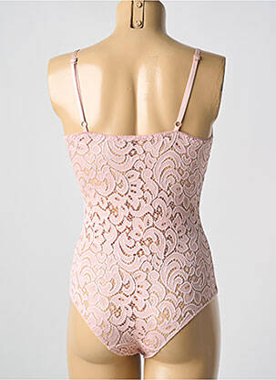 Body de lenjerie elasticitate roz ANCONA femeie