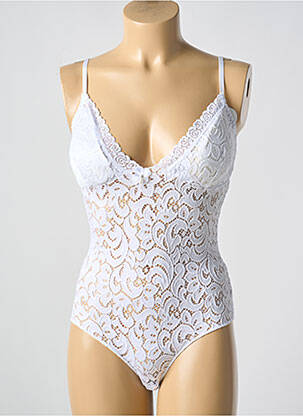 Body de lenjerie alb ANCONA femeie