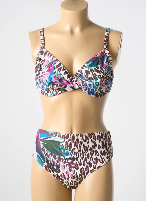 Costum de baie din două piese maro TAMOURÉ femeie