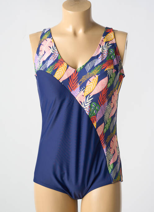 Costum de baie dintr-o singură piesă albastru TAMOURÉ femeie