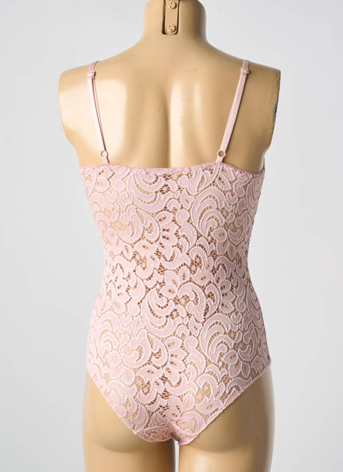 Body de lenjerie roz ANCONA femeie