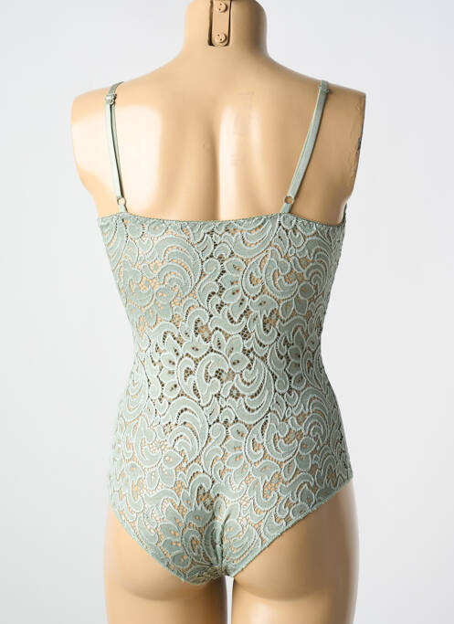 Body de lenjerie verde ANCONA femeie