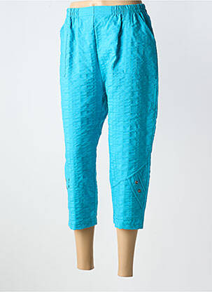 Pantalon trei sferturi albastru ATLANTA femeie