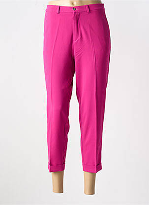 Pantalon trei sferturi buzunare roz LCDN femeie