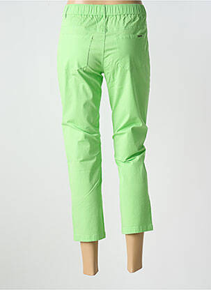 Pantalon 7/8 talie elastică verde S.QUISE femeie