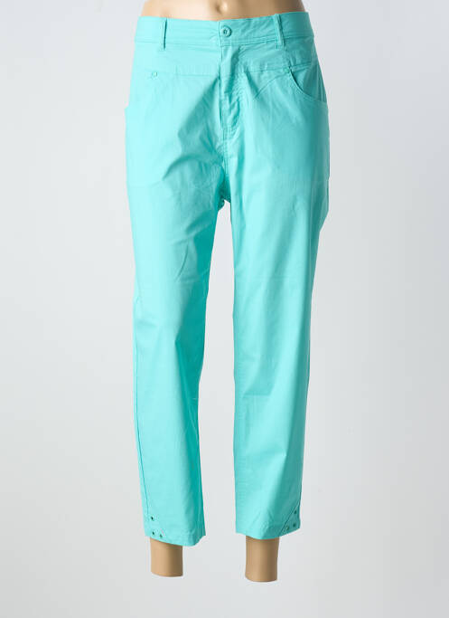 Pantalon trei sferturi albastru DIVA & DESS femeie