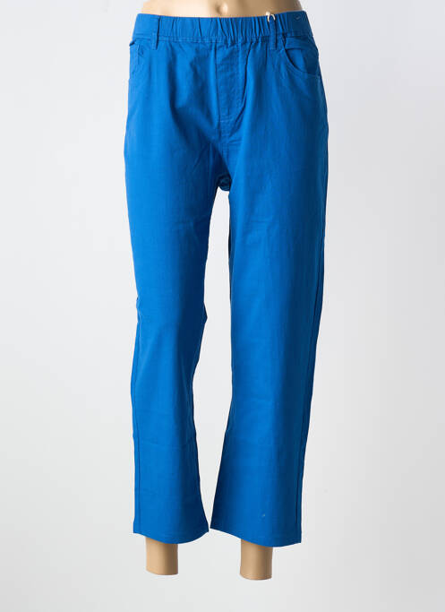 Pantalon trei sferturi albastru S.QUISE femeie