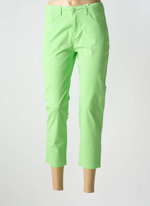Pantalon 7/8 verde S.QUISE femeie