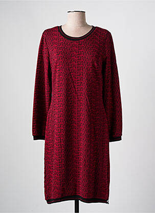 Rochie midi roșu GUY DUBOUIS femeie