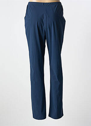 Pantalon drept talie elastică albastru MERI & ESCA femeie