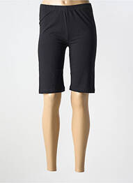 Pantalon de ciclism talie elastică negru MXO femme