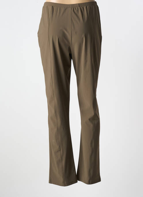 Pantalon drept maro IMPULSION femeie