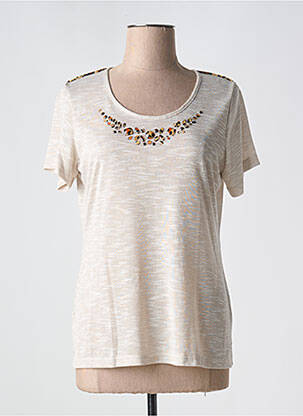 Tricou bej MERI & ESCA femeie