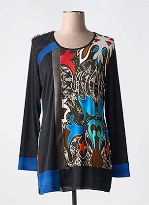 Tricou negru MERI & ESCA femeie