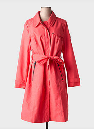 Trench roșu DISTRICT femeie