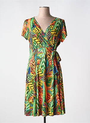 Rochie midi verde RENATTO BENE femeie