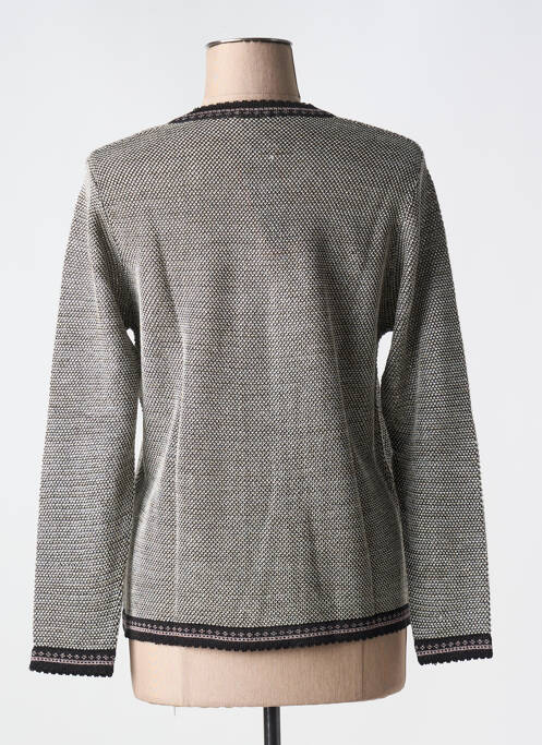 Vestă cu mâneci lungi negru OMC femeie