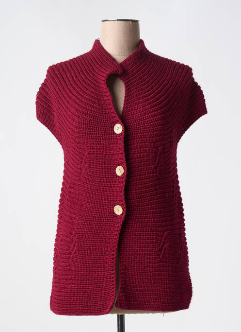 Vestă cu mâneci scurte roșu LA PETITE NÎMOISE femeie