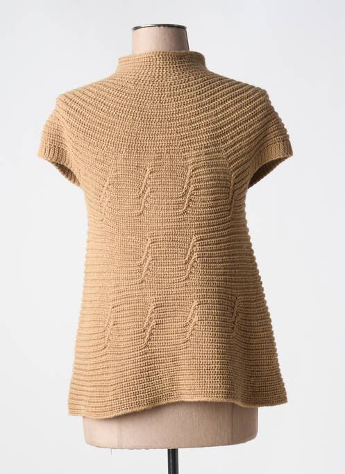 Vestă cu mâneci scurte maro LA PETITE NÎMOISE femeie