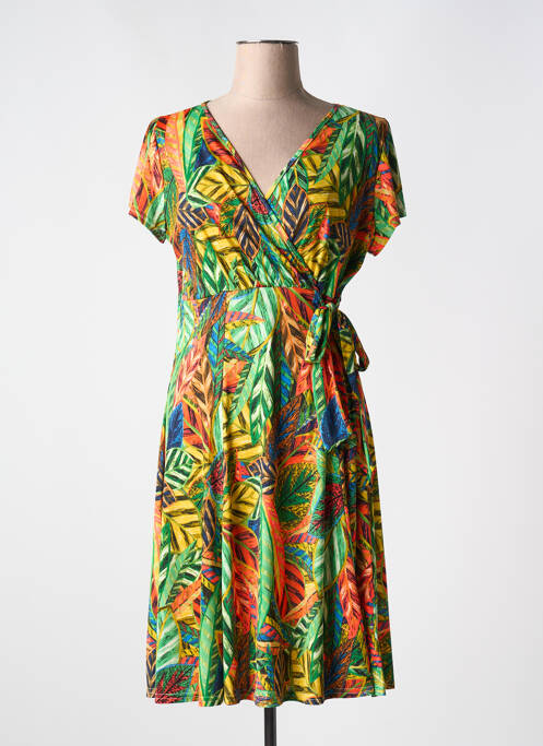 Rochie midi verde RENATTO BENE femeie