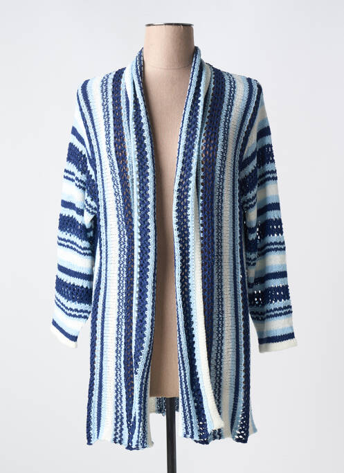 Vestă cu mâneci lungi albastru MCM femeie