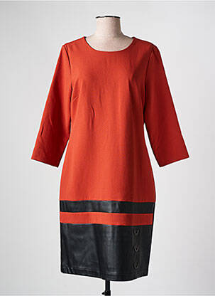 Rochie midi portocaliu GREGORY PAT femeie