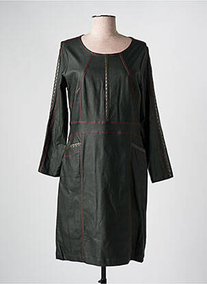 Rochie midi mâneci lungi mâneci lungi verde GREGORY PAT femeie