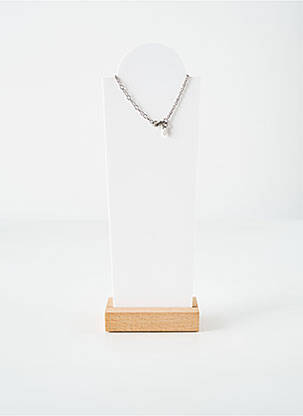 Colier ornament oxid de zirconiu auriu LOTUS femeie
