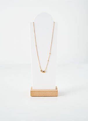 Colier materiale placate cu aur auriu LA COQUE DE NACRE femeie