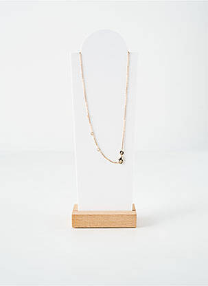 Colier materiale placate cu aur auriu LA COQUE DE NACRE femeie