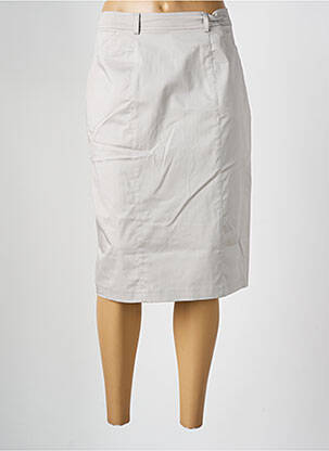 Fustă midi gri JEAN DELFIN femeie