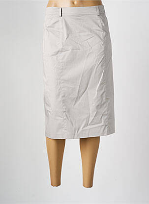 Fustă midi gri JEAN DELFIN femeie