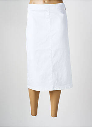 Fustă midi alb TONI femeie