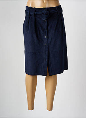 Fustă midi albastru ANDAMIO femeie