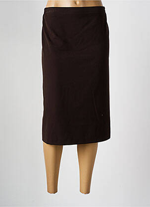 Fustă midi maro FRANCE RIVOIRE femeie
