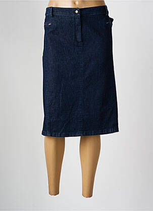 Fustă midi albastru FRANCE RIVOIRE femeie