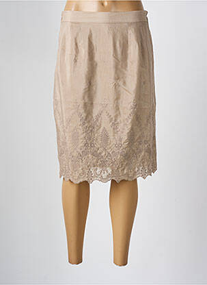 Fustă midi maro FRED SABATIER femeie