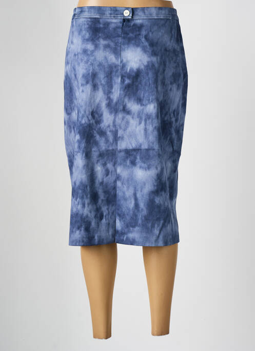 Fustă midi albastru JEAN DELFIN femeie