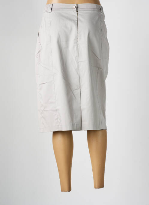 Fustă midi gri JEAN DELFIN femeie