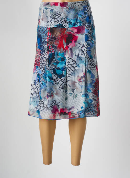 Fustă midi albastru FRANCE RIVOIRE femeie