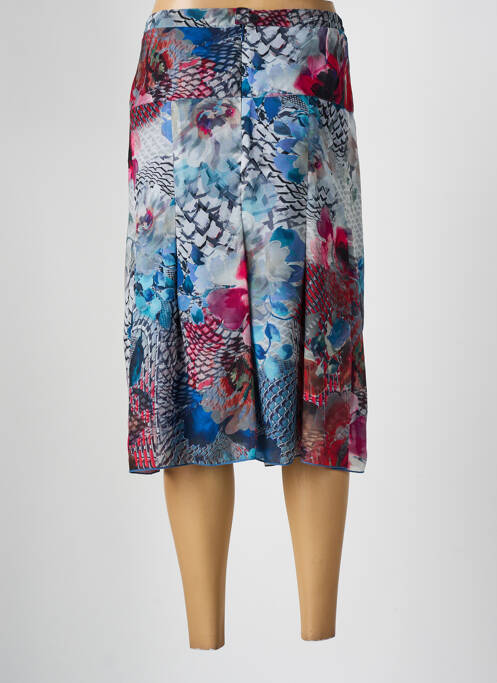 Fustă midi albastru FRANCE RIVOIRE femeie