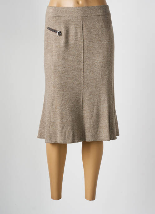 Fustă midi mărime normală maro FRANK WALDER femme