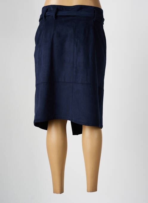 Fustă midi albastru ANDAMIO femeie
