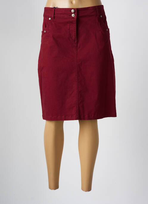 Fustă midi roșu THALASSA femeie