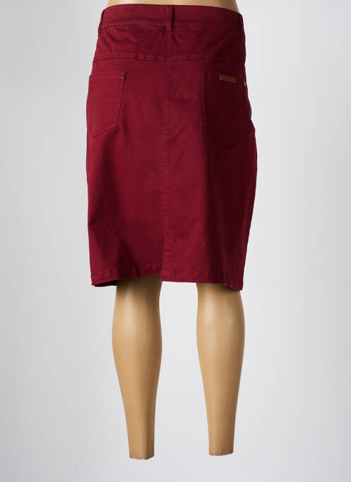 Fustă midi roșu THALASSA femeie