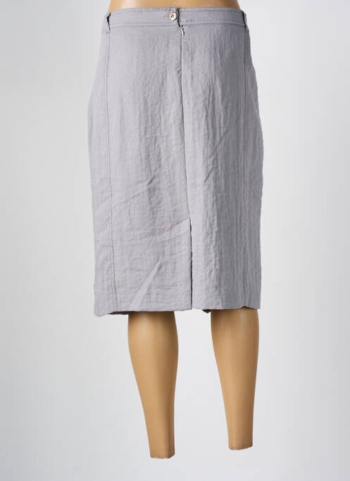 Fustă midi gri JEAN DELFIN femeie