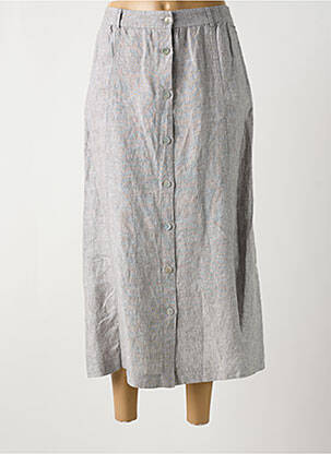 Fustă lungă gri FRED SABATIER femeie